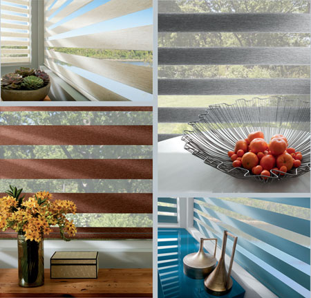 Hunter Douglas Designer Banded Shades - New product - MPJ Designs